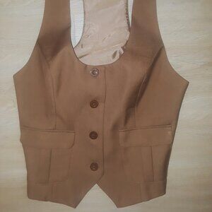 NEW $59 Kancy Kole vest waistcoat jacket